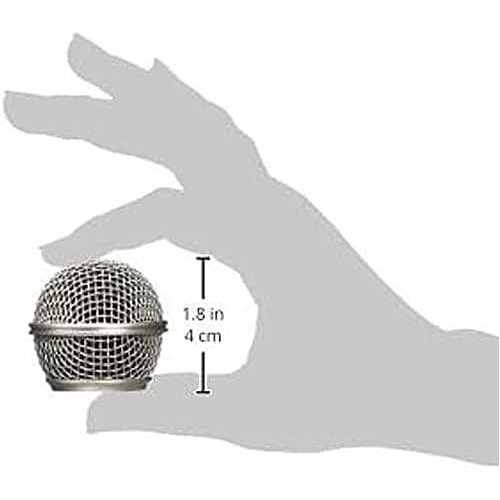 Performance Plus - 4 Rejillas de Repuesto para Micrófono SM58 Mod.M58S-4_3