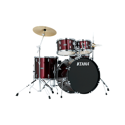 Tama - Batería Stagemaster 5 Piezas con Atriles, Color: Vino Mod.SG52KH6C-WR_22