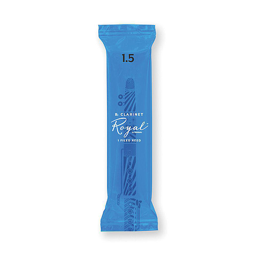 D'Addario - 25 Cañas Royal para Clarinete Sib, Medida: 1.5 Mod.RCB0115-B25_29