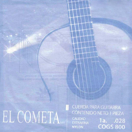 El Cometa - Cuerda 1A para Guitarra, 12 Piezas Nylon Mod.800(12)_2