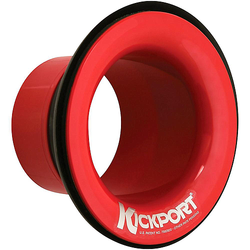 Kickport - Potenciador de Sonido para Parche de Bombo, Color: Rojo Mod.KP2-R_3