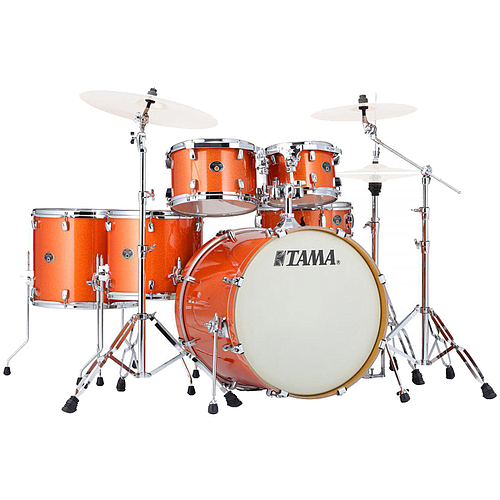 Tama - Batería Silverstar 6 Piezas, Color: Naranja con Atriles Mod.VD62RS-BOS_6