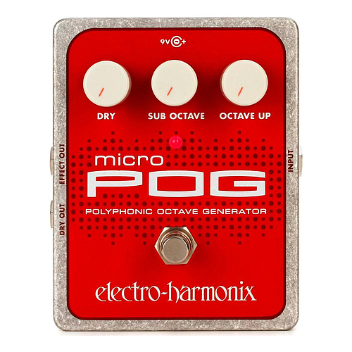 Electro-Harmonix - Pedal de Efecto Micro POG Octavador_7