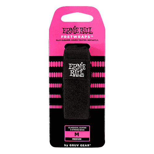 Ernie Ball - Sordina Gruve Gear Fretwrap para Guitarra, Tamaño: Mediano 9613_53