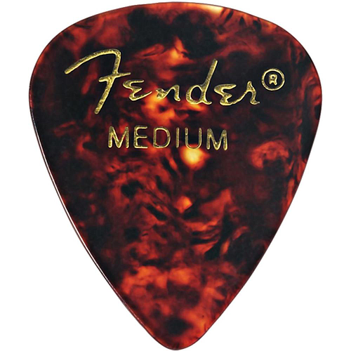 Fender - 12 Plumillas 351 Shape Premium Celuloide, Calibre: Medium Mod.198-0351-800_57
