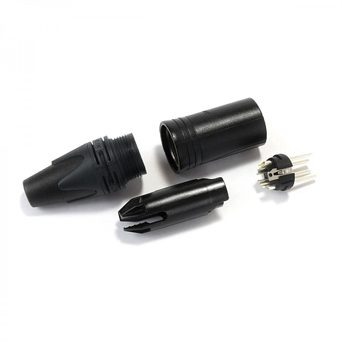 Neutrik - Conector XLR Macho de 4 Polos Serie XX Contactos en Plata Mod.NC4MXX-BAG_2