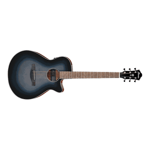 Ibañez - Guitarra Electroacústica, Color: Azúl Sombreado Mod.AEG50-IBH_13