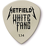 Dunlop - 6 Plumillas James Hetfield White Fang para Guitarra, Tamaño 1.14 mm Mod.PH122P114_22