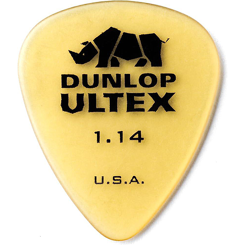 Dunlop - 6 Plumillas Ultex Standard para Guitarra Tamaño: 1.14 mm Mod.421P1.14_32