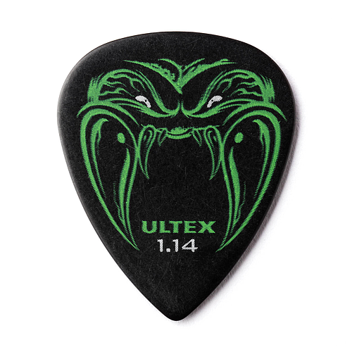 Dunlop - 6 Plumillas James Hetfield Black Fang con Estuche, Calibre: 1.14 Mod.PH112T1.14_2