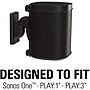 Sanus - Soporte para Equipo Sonos One y One SL, Color: Negro Mod.WSWM22-B1_4