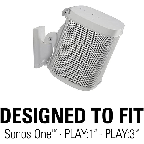 Sanus - Soporte para Equipo Sonos One y One SL, Color: Blanco Mod.WSWM22-W1_6