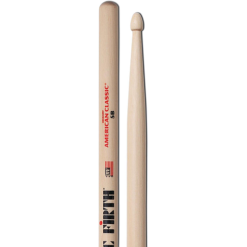 Vic Firth - Baquetas 5B American Classic, Punta: Madera Mod.5B.1_7