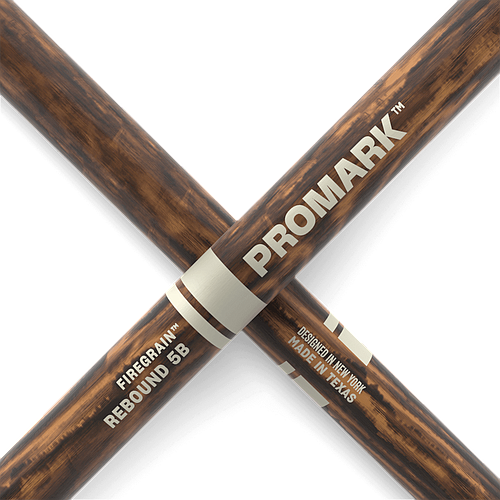 Promark - Baquetas Rebound Firegrain 5B Punta de Madera Mod.R5BFG_13