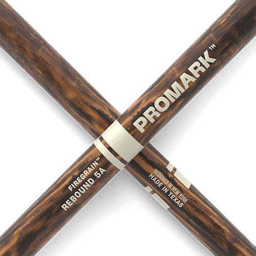 Promark - Baquetas Rebound Firegrain 5A Punta de Madera Mod.R5AFG_14