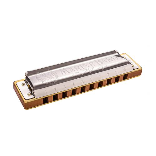 Hohner - Armonica Re-Menor Armonico "Marine Band" Mod.M1896236X_41