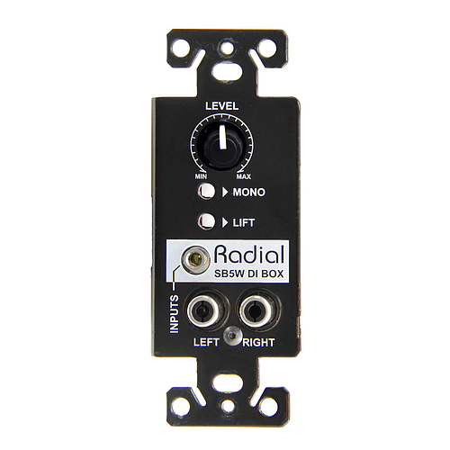 Radial - Caja Directa Estereo para Pared Mod.StageBug SB-5W_66