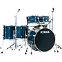 Tama - Bateria Imperialstar de 6 Piezas con Atriles y Asiento, Color: Azúl Metálico Mod.IE62H6W-HLB_7