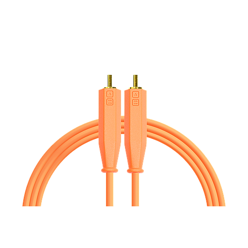 DJTT - Cable de Audio RCA a RCA de 1.5 mts, Color: Naranja_3