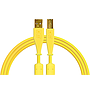 DJTT - Cable de Datos y Audio USB-A a USB-B, Recto / Recto Color: Amarillo_9