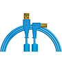 DJTT - Cable de Datos y Audio USB-A a USB-B, Recto / Angulado Color: Azúl_18
