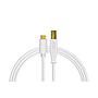 DJTT - Cable de Datos y Audio USB-B a USB-C, Recto / Recto Color: Blanco_33
