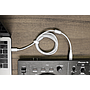 DJTT - Cable de Datos y Audio USB-B a USB-C, Recto / Recto Color: Blanco_38