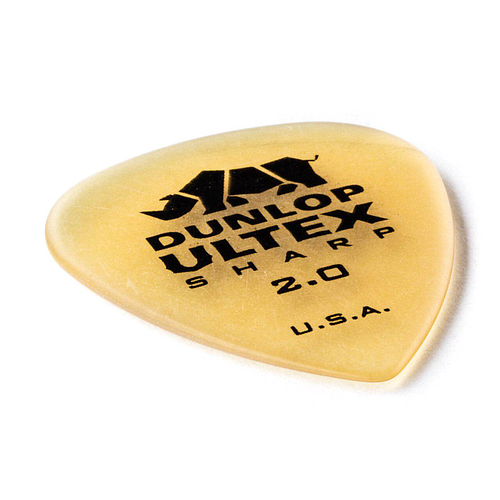 Dunlop - 6 Plumillas Ultex Sharp, Calibre: 2.00 mm Mod.433P2.00_32