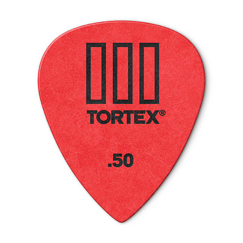 Dunlop - 12 Plumillas Tortex TIII para Guitarra, Calibre: .50 mm Mod.462P.50_34