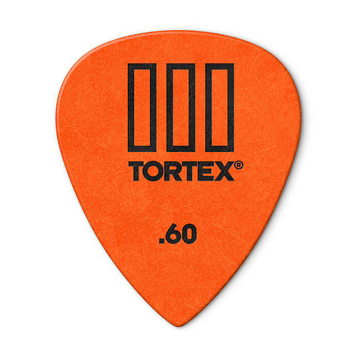 Dunlop - 12 Plumillas Tortex TIII para Guitarra, Calibre: .60 mm Mod.462P.60_38