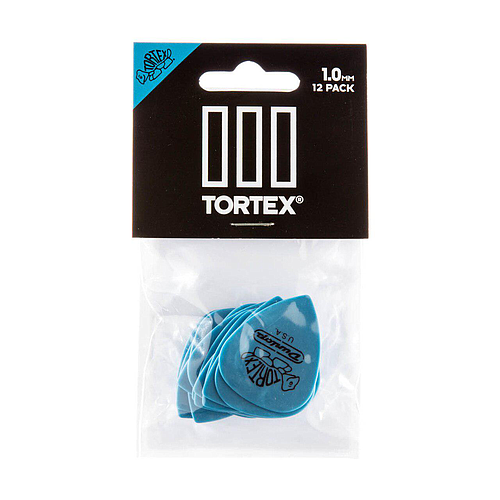 Dunlop - 12 Plumillas Tortex TIII para Guitarra, Calibre: 1.00 mm Mod.462P1.00_48