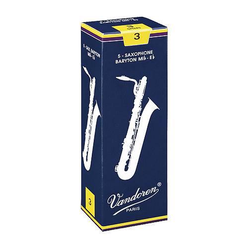 Vandoren - Cañas para Sax Baritono, 5 Piezas Mod.SR24__1