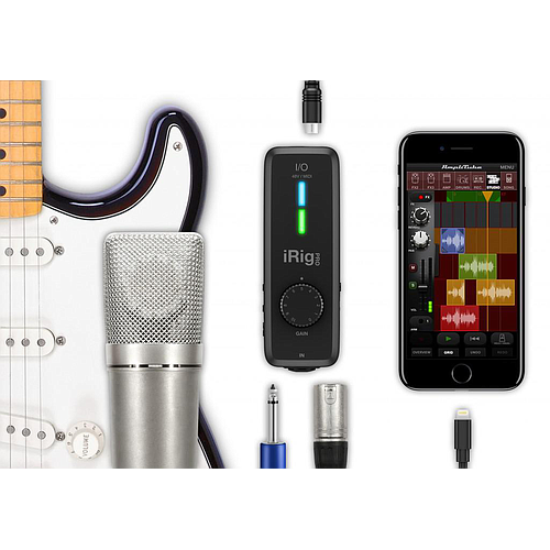 IK Multimedia - Interfaz de Audio para iPhone, iPad y Mac Mod.IP-IRIG-PROIO-IN_43