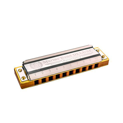 Hohner - Armónica Marine Band Deluxe en Re bemol Mayor Mod.M200502X_11