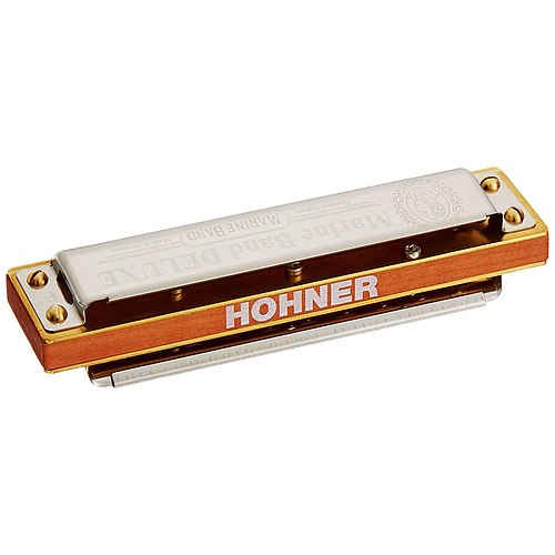 Hohner - Armónica Marine Band Deluxe en Re bemol Mayor Mod.M200502X_12