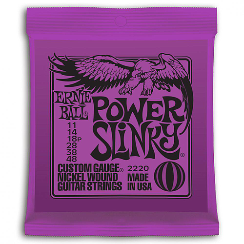 Ernie Ball - Encordado para Guitarra Electrica Power Slinky Morado Mod.2220_9