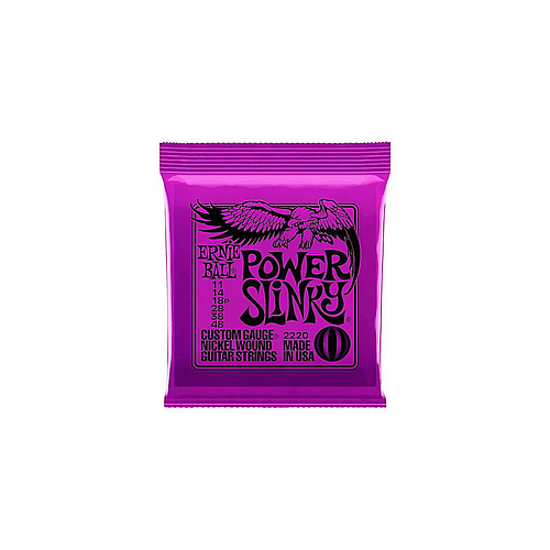 Ernie Ball - Encordado para Guitarra Electrica Power Slinky Morado Mod.2220_10