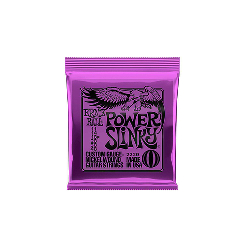 Ernie Ball - Encordado para Guitarra Electrica Power Slinky Morado Mod.2220_12