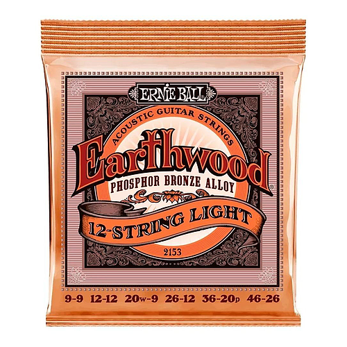 Ernie Ball - Encordado para Guitarra Acústica Slinky 12 cuerdas Mod.2153_41