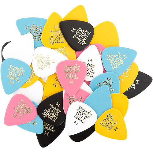 Ernie Ball - Plumillas Heavy Diferentes Colores, 144 Piezas Mod.9128_4