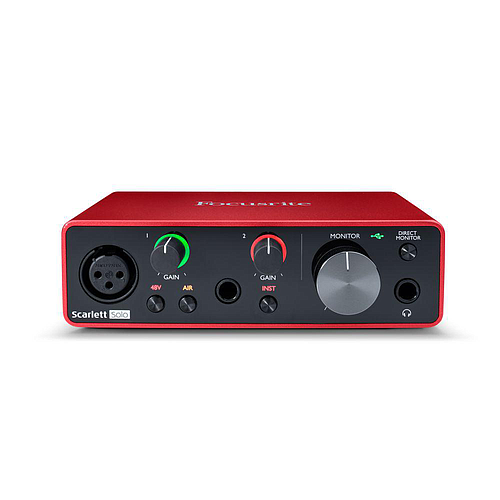 Focusrite - Interfase de Audio Scarlett Solo (3ra Gen.) Mod.MOSC0024_2