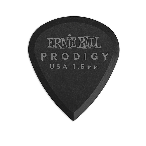 Ernie Ball - 6 Plumillas Prodigy Mini, Color: Negro Calibre: 1.5 mm. Mod.9200_5