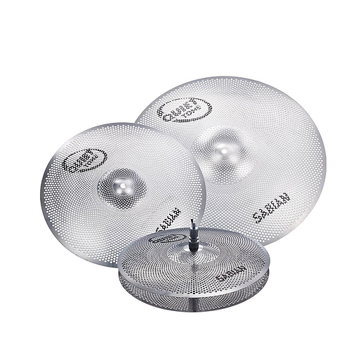 Sabian - Platillos Quiet Tone de 13, 14 y 18 Mod.QTPC502_50