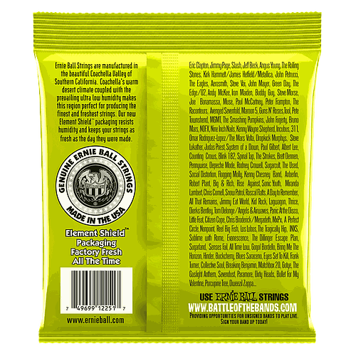 Ernie Ball - Encordado para Guitarra Eléctrica, Classic Regular Slinky Mod.2251_90