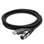 Hosa Technology - Cable Tracklink para Microfono (XLR3F) a USB Mod.UXA-110_76