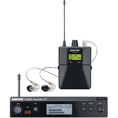 Shure - Sistema de Monitoreo Personal PSM300 Advance Mod.P3TRA215CL_23