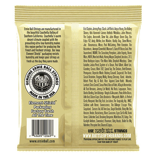 Ernie Ball - Encordado Earthwood Nylon Classi Ball-End para Guitarra Clásica, Calibre: 28-42 Mod.2069_88