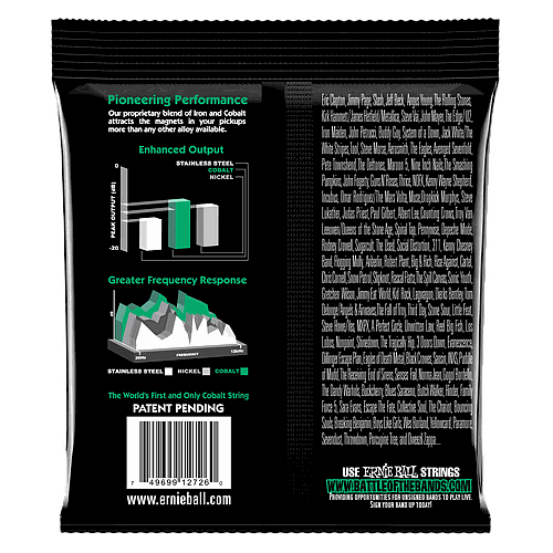 Ernie Ball - Encordado Not Even Slinky para Guitarra Eléctrica, Calibre: 12-56 Mod.2726_94