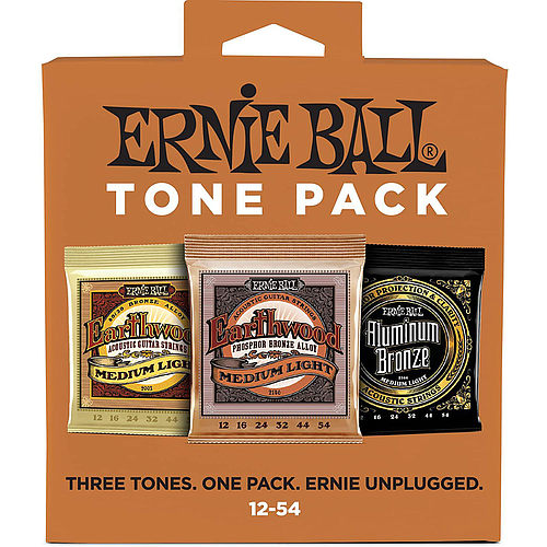 Ernie Ball - Juego de Encordados Tone Pack Medium 12-54 Mod.3313_31