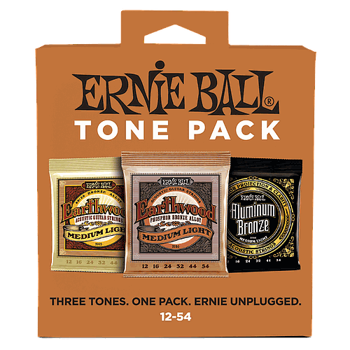 Ernie Ball - Juego de Encordados Tone Pack Medium 12-54 Mod.3313_32